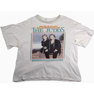 Vtg 1990-91 The Judds Farewell Tour T-shirt Love Can Build A Bridge XL Unisex
